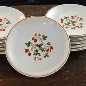 Vintage Sheffield Strawberries N' Cream Appetizer